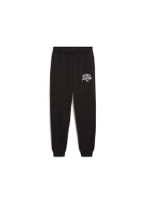 Puma Kinder Sporthose "Puma Class Jogginghose Jungen", schwarz, Gr. 128, bedruckt, 68% Baumwolle, 32% Polyester, Hosen