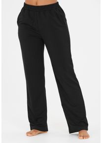 ENDURANCE ATHLECIA ATHLECIA Damen Sweathose "Diane", schwarz, casual, Gr. 44, unifarben, 66% Viskose, 30% Polyester, 4% Elasthan, Hosen, mit 4-Wege-Stretch im zeitlosen