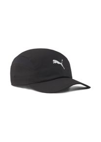 Puma Damen Flex Cap "Schnell trocknende 4-Panel-Trainingscap Erwachsene", schwarz, bedruckt, Obermaterial: 100% Polyester; Unter Schirm: 100%