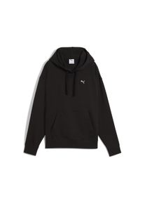 Puma Damen Hoodie "ESS ELEVATED Bequemer Hoodie Damen", schwarz, Gr. S, Obermaterial: 100% Baumwolle; Kapuzenfutter: 100% Baumwolle; Rippe: 97%