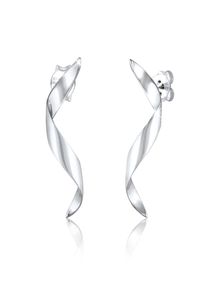 Elli Damen Paar Ohrstecker "Ohrstecker Spirale 925 Sterling Silber", OneSize, ohne Stein, Silber 925 (Sterlingsilber), silber, Silber 925