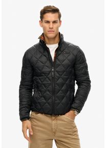 Superdry Herren Steppjacke "DIAMOND QUILT FUJI LITE JKT", schwarz, modisch, Gr. XXXL, Web, Obermaterial: 100% Nylon, Jacken