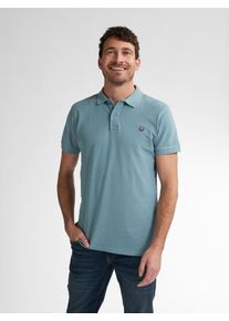 Herren Poloshirt, blau, casual, Gr. XL, PETROL INDUSTRIES, unifarben, Jersey, Obermaterial: 100% Baumwolle, Shirts, mit Logo Stickerei