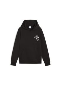 Puma Kinder Hoodie "Posterize Basketball Hoodie Jungen", schwarz, Gr. 164, Obermaterial: 32% Polyester, 68% Baumwolle; Kapuzenfutter: 100% Baumwolle;