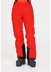WHISTLER Damen Skihose "Drizzle", rot, sportlich, Gr. 40, unifarben, 100% Polyester, Hosen, mit wasserabweisender Membran