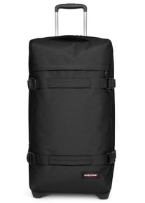 Eastpak Weichgepäck-Trolley "TRANSIT'R M", schwarz, Polyester, unifarben, Basic, Koffer, Reisegepäck Aufgabegepäck Reisekoffer mit TSA Schloss