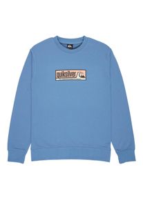 Quiksilver Herren Sweatshirt "Graphic", blau, Gr. XL, [Hauptstoff] 55% Baumwolle, 45% Polyester, Sweatshirts