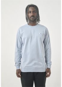Cleptomanicx Herren Sweatshirt "Embro Gull", blau, casual, Gr. XL, bestickt, 100% Baumwolle, Sweatshirts, mit kleiner Möwen-Stickerei