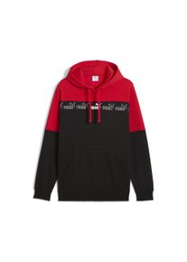 Puma Herren Hoodie "Around The Block Hoodie Herren", rot, Gr. S, Obermaterial: 34% Polyester, 66% Baumwolle; Kapuzenfutter: 100% Baumwolle; Rippe: