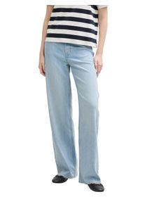 Damen Weite Jeans, blau, casual, Gr. XS, Tom Tailor Denim, unifarben, Denim/Jeans, Obermaterial: 59% Lyocell, 39% Polyester, 2% Elasthan. Futter:
