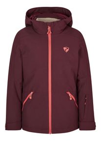 Ziener Kinder Skijacke "AMELY", rot, Gr. 152, Obermaterial: 100% Polyester;Futter: 1. 100% Polyamid, 2. 100% Polyester;Wattierung: 100% Polyester;,