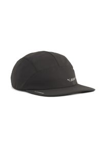 Puma Damen Flex Cap "Verstaubare 5-Panel-Laufcap Erwachsene", schwarz, bedruckt, Obermaterial: 100% Polyester; Futter Vorderteil: 100% Polyester;