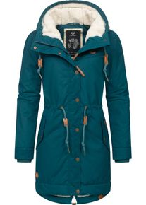Ragwear Damen Winterjacke "YM-Canny", grün, casual, Gr. XXXL, Außenmaterial: 65% Polyester, 35% Baumwolle, Innenfutter: 100% Polyester, Wattierung: