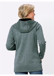 Classic Basics Damen Anorak, grün, Gr. 46, meliert, 97% Polyester, 3% Elasthan, Jacken