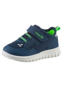 Superfit Kinder Klettschuh "SPORT7 MINI WMS: mittel", Gr. 28, bunt, Polyester, Lederimitat, casual, Schuhe, Sneaker zum Schlupfen, Unifarben,