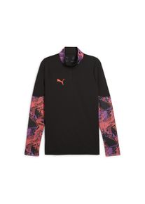 Puma Herren Sweatjacke "IndividualCUP Fußballtop mit viertellangem Reißverschluss Herren", schwarz, Gr. XL, Obermaterial: 100% Polyester, Sweatjacken