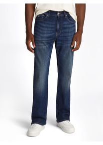 Tommy Jeans Herren Bootcut-Jeans "Ryan Bootcut", blau, casual, Gr. 38, unifarben, Denim/Jeans, Obermaterial: 92% Baumwolle, 6% Polyester, 2%