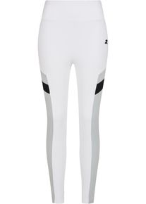 Damen Leggings "Starter Black Label Damen", weiß, Gr. XL, STARTER Black Label, unifarben, 80% Polyamid, 20% Elasthan, Hosen