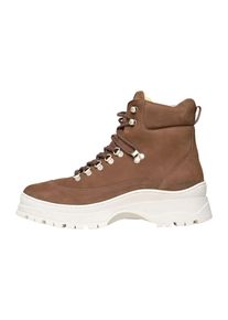 N91 Damen Schnürboots "Style Choice FI Businessschuh", Gr. 45, braun, Leder, casual, Schuhe, Herren Schnürboots Leder handgefertigt, Hikingboots