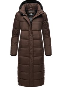 Navahoo Damen Steppmantel "Isalie", braun, modisch, Gr. XL, Oberstoff: 100% Polyester, Futter: 100% Polyester, Wattierung: 100% Polyester,