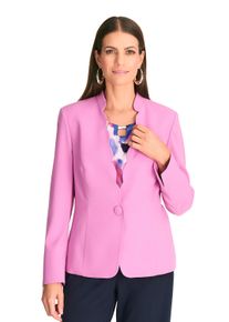 Damen Longblazer "HERMANN LANGE Collection Longblazer Evi", rosa, Gr. 40, HERMANN LANGE Collection, 97% Polyester, 3% Elasthan, Blazer