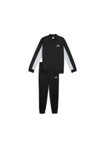 Puma Herren Jogginganzug "Poly Baseballanzug Herren", schwarz, Gr. S, 100% Polyester, Sportanzüge