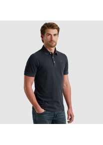 PME-Legend PME LEGEND Herren Poloshirt, blau, casual, Gr. XXL, unifarben, Piquu00e9, Obermaterial: 100% Baumwolle, Shirts, mit Logo Stickerei