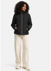 Marikoo Damen Steppjacke "Alemee", schwarz, Gr. XL, Obermaterial: 100% Polyester; Innenmaterial: 100% Polyester;Futter&Wattierung: 100% Polyester,