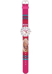 Scout Kinder Quarzuhr "Achtion Girls, 280378071, Pferdeuhr", bunt, Armbanduhren, Armbanduhr, Kinderuhr, Lernuhr,Geschenkidee,
