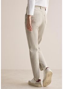 Cecil Damen Comfort-fit-Jeans, lila, casual, Gr. 34, unifarben, Jeans, 98% Baumwolle, 2% Elasthan, Jeans, Middle Waist