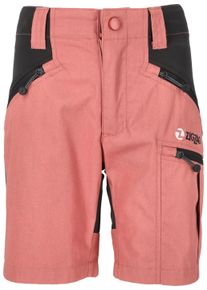 ZIGZAG Kinder Shorts "Bono", pink, casual, Gr. 140, mehrfarbig, 93% Polyester, 7% Elasthan, Hosen, mit praktischem Dehnbund