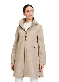 Betty Barclay Damen Outdoorjacke "Betty Barclay Outdoorjacke mit abnehmbarer Kapuze", beige, casual, Gr. 36, Obermaterial: 100% Polyester. Besatz: