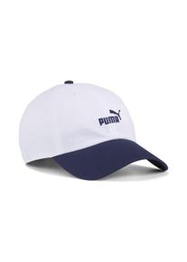 Puma Damen Flex Cap "ESS No. 1 Dad Cap mit Colourblocking Erwachsene", blau, colorblocking, Obermaterial: 100% Baumwolle, Caps