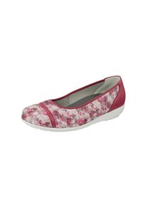 Natural Feet Damen Ballerina "Sanela", Gr. 36, bunt, Leder, casual, Schuhe, im floralen Design