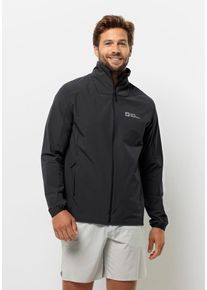 Jack Wolfskin Herren Funktionsjacke "PRELIGHT JKT M", schwarz, Gr. S, OBERSTOFF: 84% POLYAMID, 16% ELASTHAN; Futter: 100% POLYESTER, Jacken
