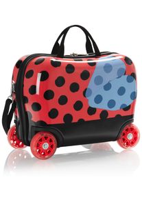 Heys Kinderkoffer "Kinderkoffer Heys Kids Ride-On Luggage, 16 cm", rot, Polycarbonat, mehrfarbig, festlich, Koffer, Heys x Joachim Llambi