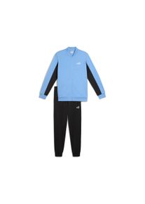 Puma Herren Jogginganzug "Poly Baseballanzug Herren", blau, Gr. XS, 100% Polyester, Sportanzüge