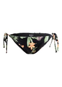Roxy Damen Bikini-Hose "Pt Beach Classics", schwarz, Gr. XL, 85% Polyester, 15% Elasthan, Badehosen