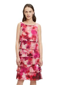 Vera Mont Damen Cocktailkleid "Vera Mont Cocktailkleid mit Rüschen", pink, elegant, Gr. 36, Chiffon, Obermaterial: 100% Polyester. Futter: 100%