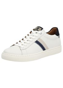 RIEKER SPORT Herren Sneaker, Gr. 45, bunt, Leder, sportlich, Schuhe, mit Leder-Innenfutter, Freizeitschuh, Halbschuh, Schnürschuh