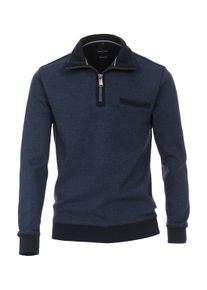 Casamoda Herren Sweatshirt "Casamoda Sweattroyer uni", blau, Gr. XL, 100% Baumwolle, Sweatshirts