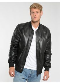 Maze Herren Lederjacke "42021205", schwarz, Gr. L, Obermaterial: 100% Leder / Innenfutter: 100% Baumwolle / Ärmelfutter: 100% Polyester, Jacken