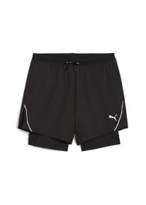 Puma Herren Laufshorts "ULTRAWEAVE 5" 2-in-1 Laufshorts Herren", schwarz, Gr. XS, unifarben, Obermaterial: 100% Polyester; Innenmaterial: 15%