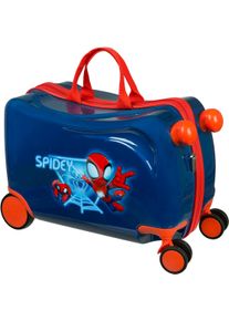 Undercover Kinder Kinderkoffer "Ride-on Trolley, Spider-Man", bunt, Polycarbonat, bedruckt, Koffer, zum sitzen und ziehen