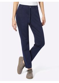 Heine Damen Bequeme Jeans, blau, Gr. 34, unifarben, 72% Baumwolle, 25% Polyester, 3% Elasthan, Jeans