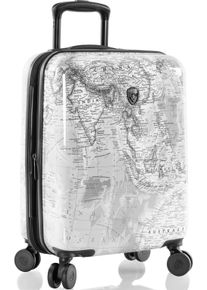 Heys Hartschalen-Trolley "Journey 3G schwarz/weiß, 53 cm", schwarz-weiß, Polycarbonat-Verbundwerkstoff, Koffer, Heys x Joachim Llambi