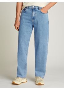 Tommy Jeans Herren Loose-fit-Jeans "Jamie Loose Straight", blau, casual, Gr. 32, unifarben, Denim/Jeans, Obermaterial: 99% Baumwolle, 1% Elasthan,