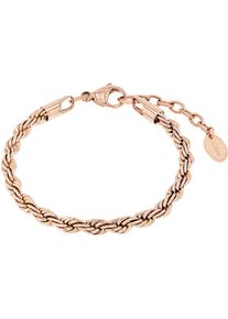s.Oliver Damen Armband "2038847", Edelstahl, rosa, Edelstahl, Armbänder