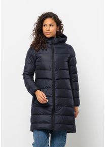Jack Wolfskin Damen Daunenmantel "LENAUPLATZ COAT W", blau, Gr. XXL, OBERSTOFF 100% POLYAMID FUTTER 100% POLYESTER 1. FÜLLUNG 90% ENTENDAUNEN, 10%