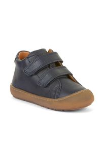 froddo Kinder Klettschuh "OLLIE S", Gr. 21, blau, Glattleder, unifarben, sportlich, Schuhe, Barfußschuh, Babyschuh für Laufanfänger